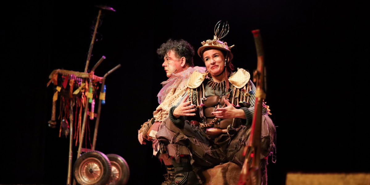 Espetáculo "O Poderoso de Marte" da companhia Teca Teatro (BA) | Foto: Divulgação